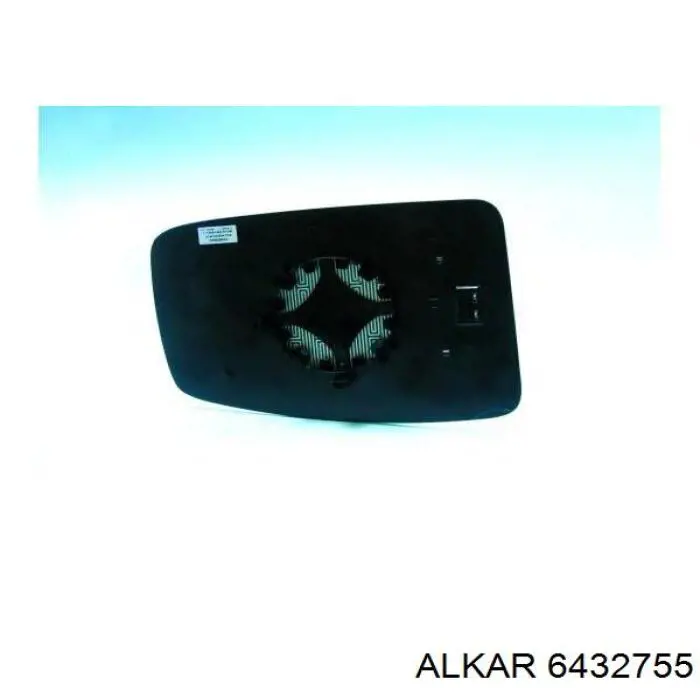 6432755 Alkar cristal de espejo retrovisor exterior derecho