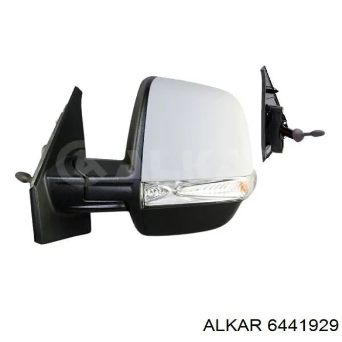 6441929 Alkar cristal de espejo retrovisor exterior izquierdo