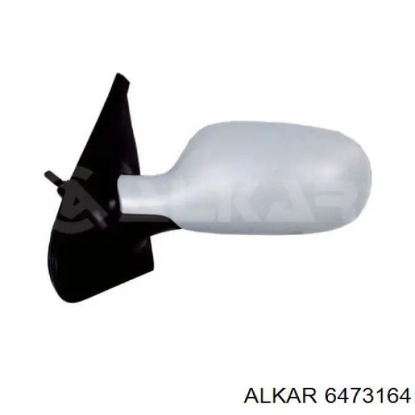 6473164 Alkar cristal de espejo retrovisor exterior izquierdo