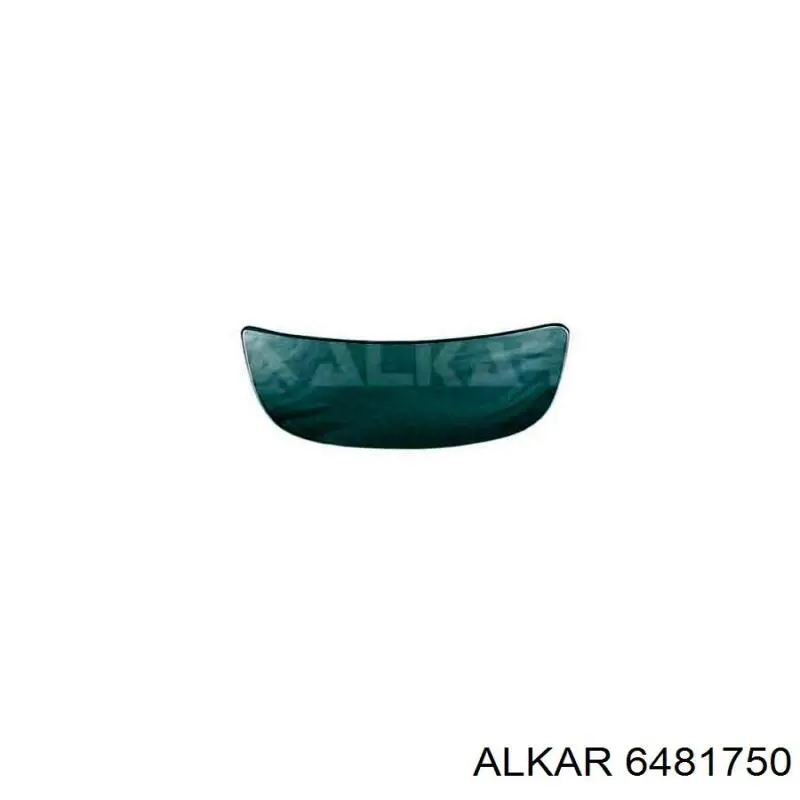 6481750 Alkar cristal de espejo retrovisor exterior izquierdo