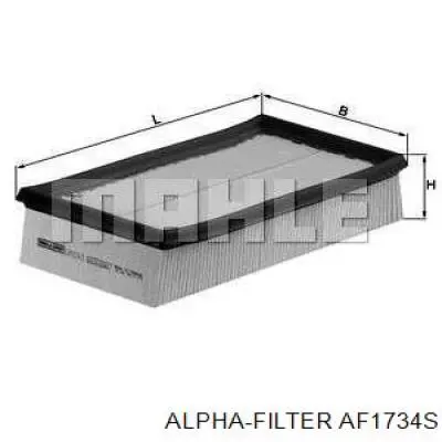 AF1734s Alpha-filter filtro de aire