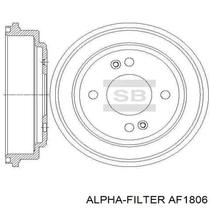 112340FC Fitshi filtro de aire