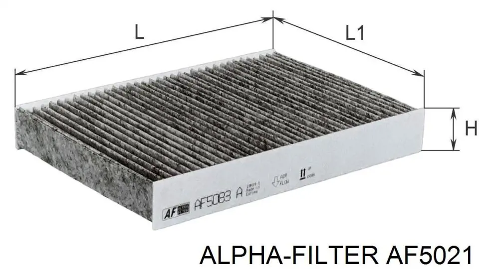 AF5021 Alpha-filter filtro de habitáculo