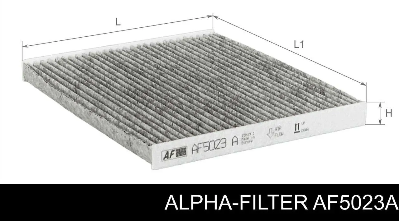 AF5023A Alpha-filter filtro de habitáculo