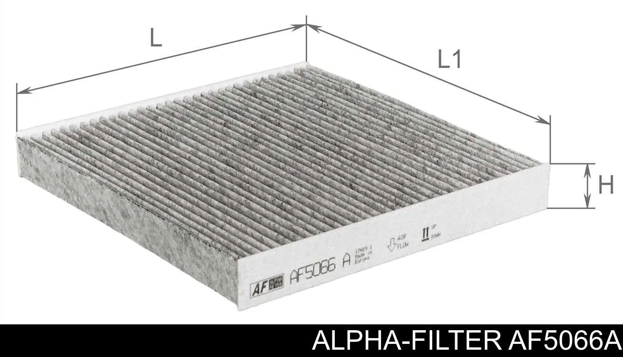 AF5066a Alpha-filter filtro de habitáculo