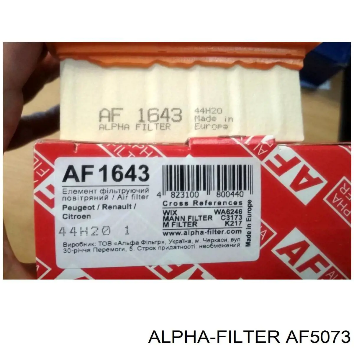 AF5073 Alpha-filter filtro de habitáculo