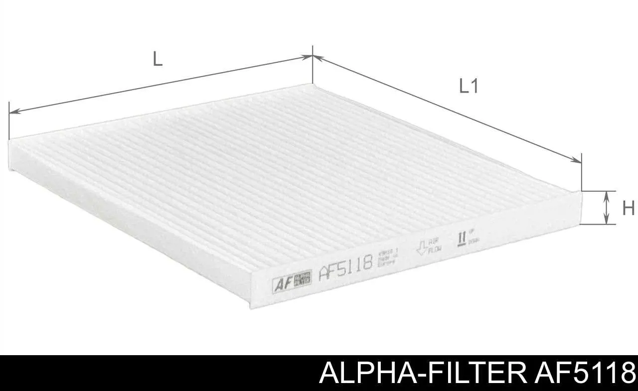 AF5118 Alpha-filter filtro de habitáculo