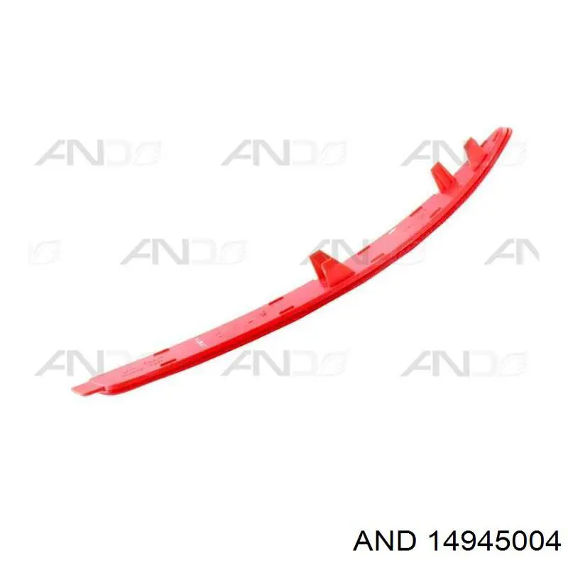14945004 AND reflector, parachoques trasero, derecho