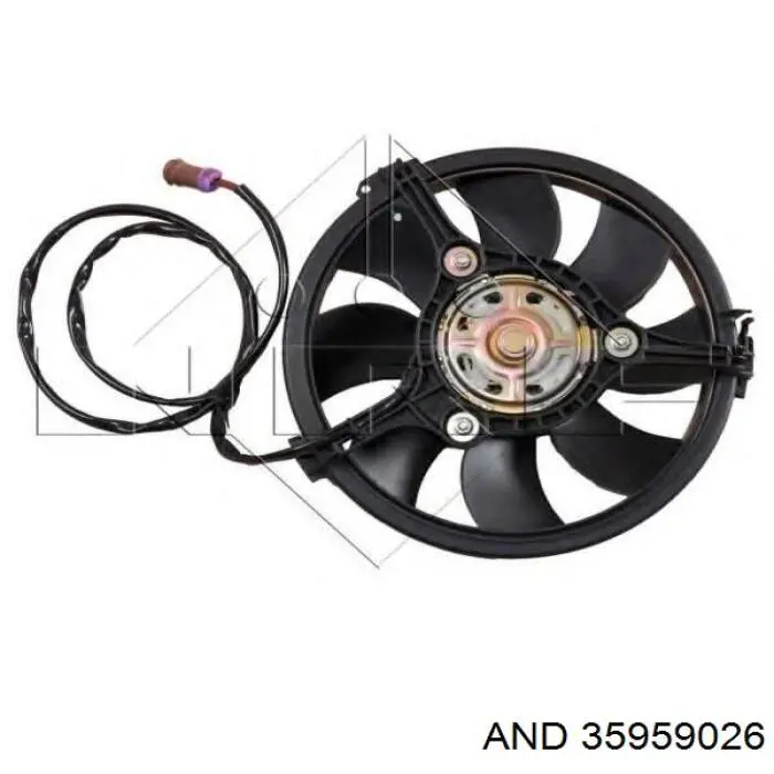 35959026 AND ventilador (rodete +motor refrigeración del motor con electromotor completo)