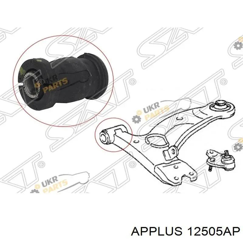 12505AP Aplus rótula de suspensión inferior
