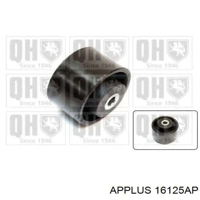 16125AP Aplus soporte, motor, trasero, silentblock