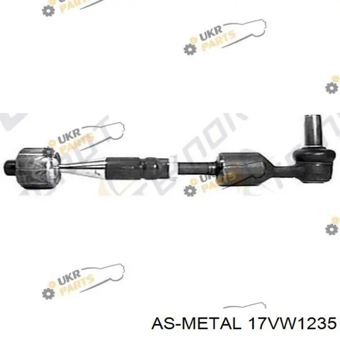 17VW1235 As Metal rótula barra de acoplamiento exterior