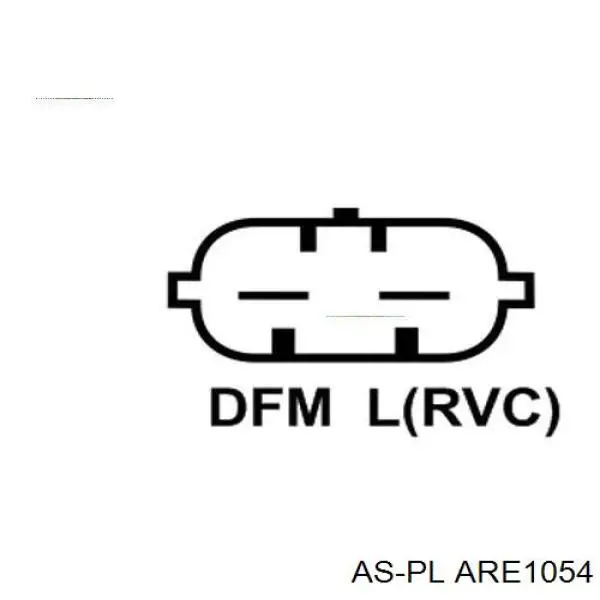 ARE1054 As-pl regulador de rele del generador (rele de carga)
