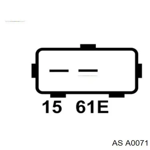 A0071 AS/Auto Storm alternador