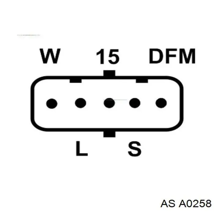 A0258 AS/Auto Storm alternador