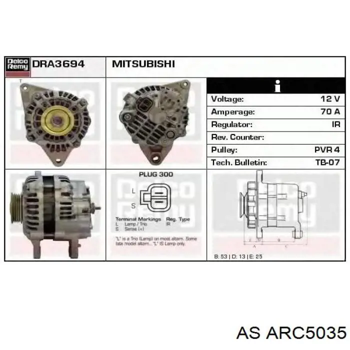 136979 Cargo alternador diodo puente rectificador