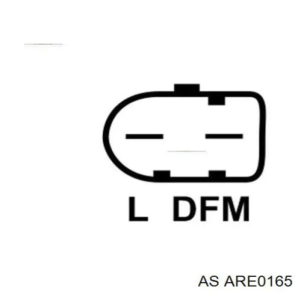 ARE0165 AS/Auto Storm regulador de rele del generador (rele de carga)