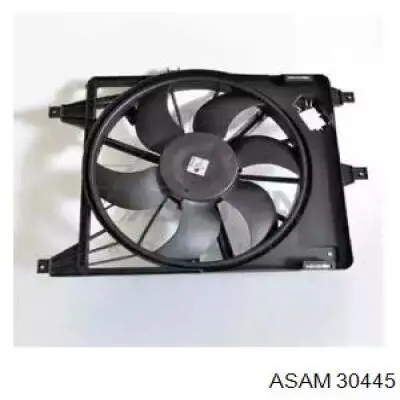 30445 Asam ventilador (rodete +motor refrigeración del motor con electromotor completo)