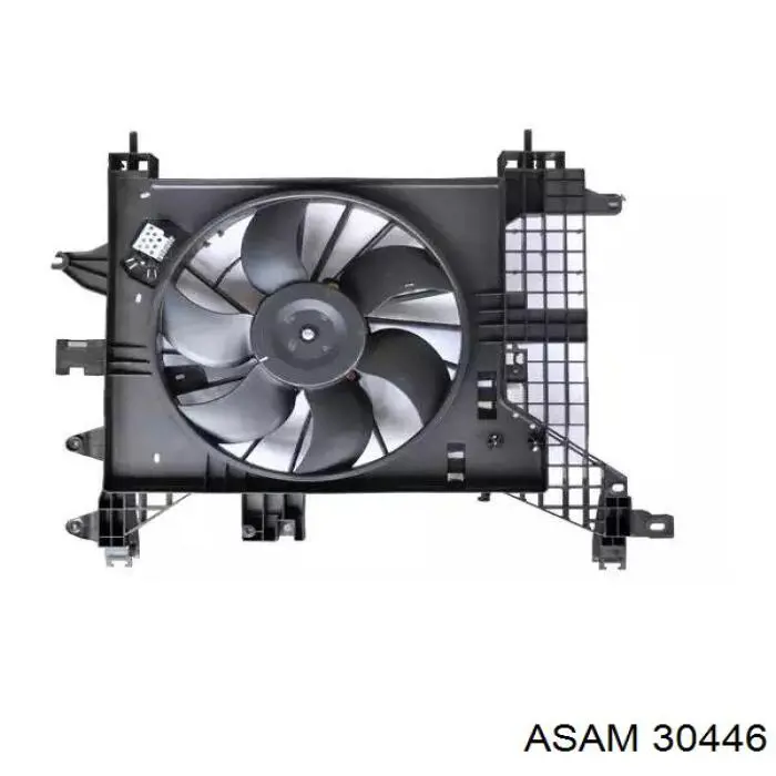 BK54004 Breckner ventilador (rodete +motor refrigeración del motor con electromotor completo)