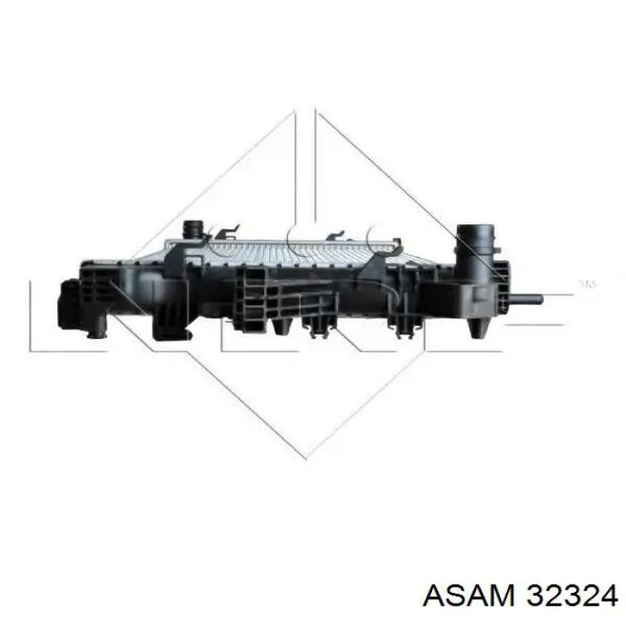 32324 Asam radiador refrigeración del motor