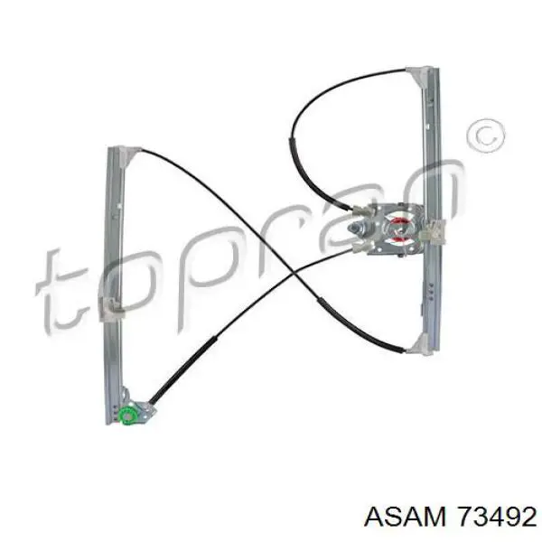 73492 Asam mecanismo de elevalunas, puerta delantera izquierda