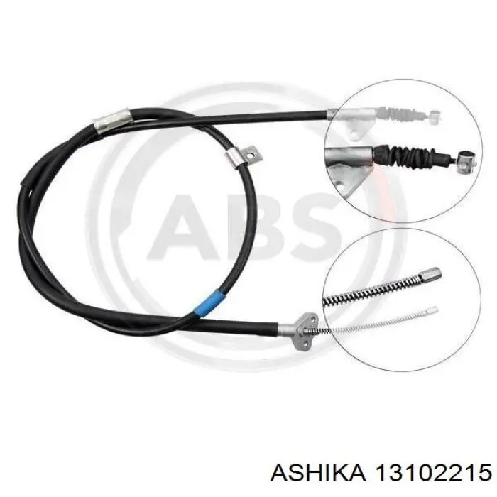  Cable de freno de mano trasero derecho para Toyota Solara V3