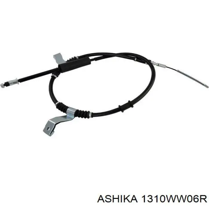 131-0W-W06R Ashika cable de freno de mano trasero derecho