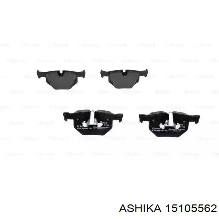 151-05-562 Ashika sensor abs trasero izquierdo