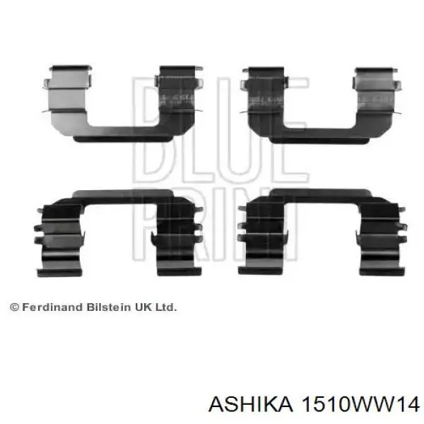 151-0W-W14 Ashika sensor abs delantero derecho