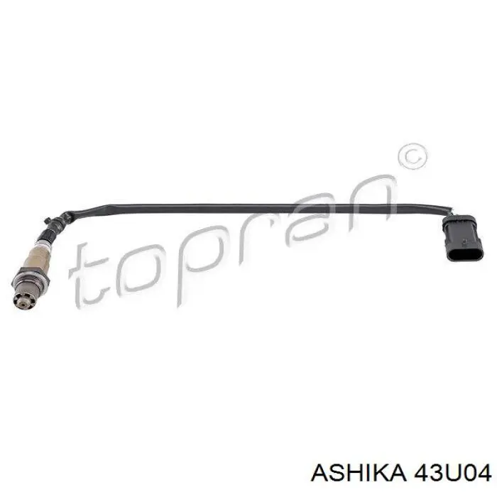 43-U04 Ashika sonda lambda sensor de oxigeno para catalizador