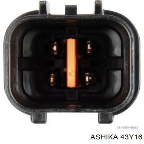 43-Y16 Ashika sonda lambda sensor de oxigeno para catalizador