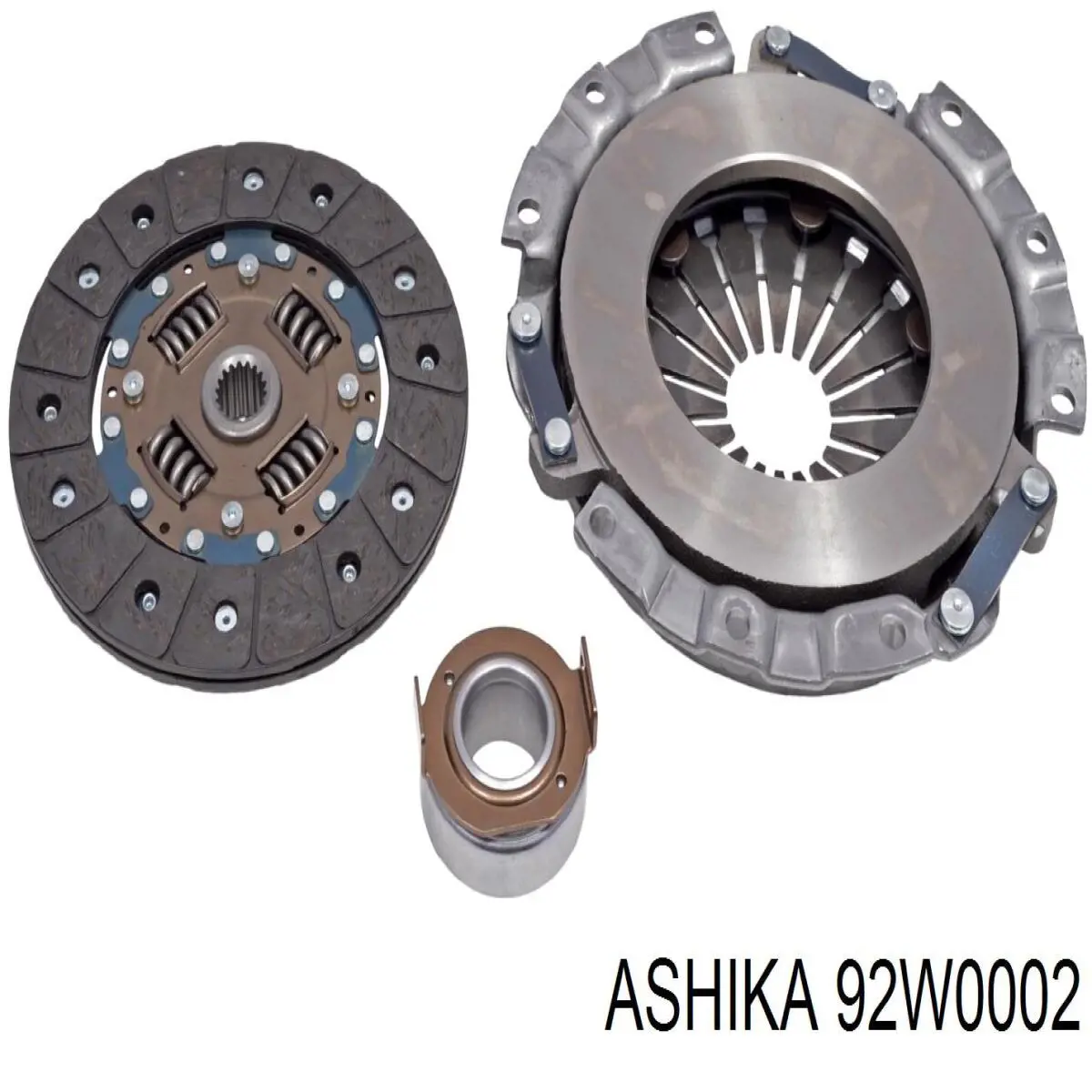 92-W0-002 Ashika kit de embrague (3 partes)