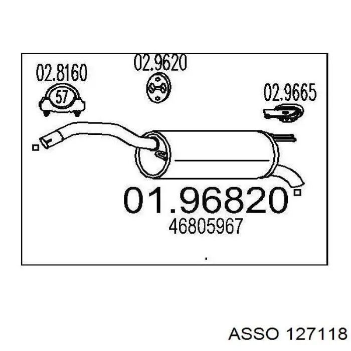 46805967 Fiat/Alfa/Lancia 