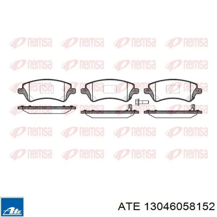 13.0460-5815.2 ATE pastillas de freno delanteras