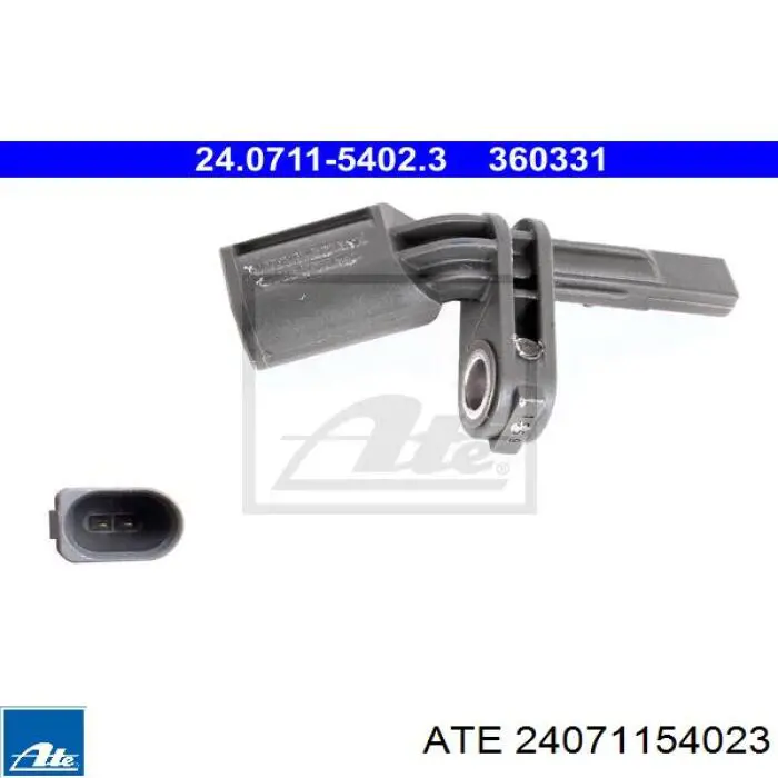 24.0711-5402.3 ATE sensor abs trasero derecho