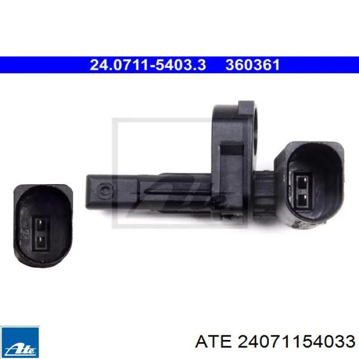 24071154033 ATE sensor abs delantero