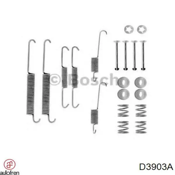  Kit de montaje, zapatas de freno traseras para Renault Laguna 1 