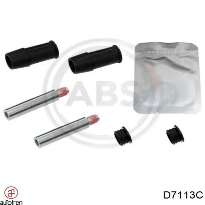  Guía de la pinza delantera para Volkswagen Transporter 70XB, 70XC, 7DB, 7DW