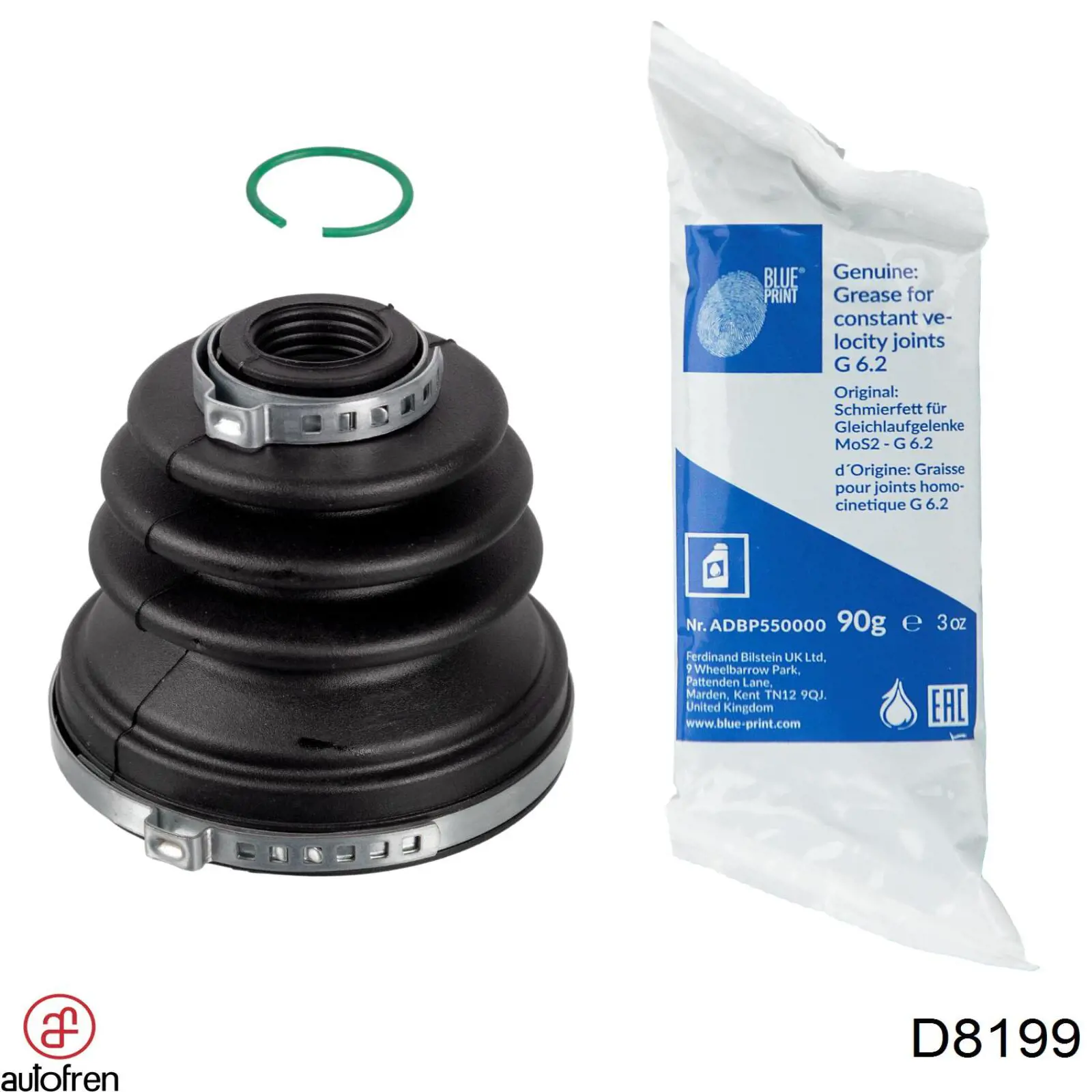 D8199 Autofren fuelle, árbol de transmisión delantero exterior