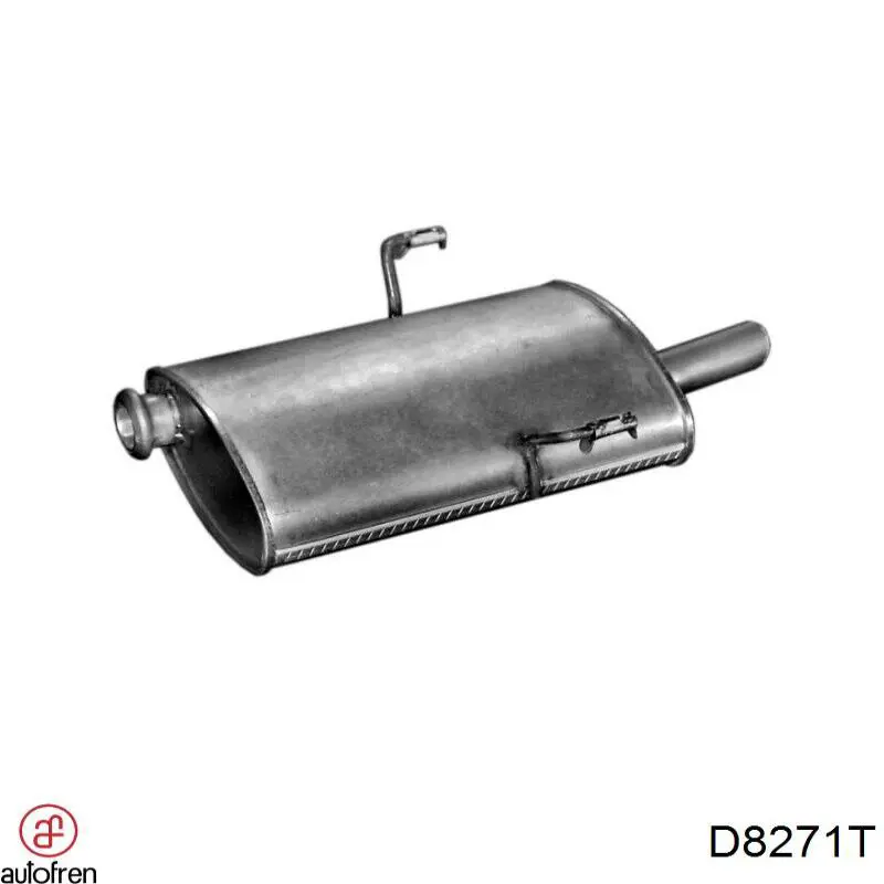 D8271T Autofren fuelle, árbol de transmisión delantero exterior