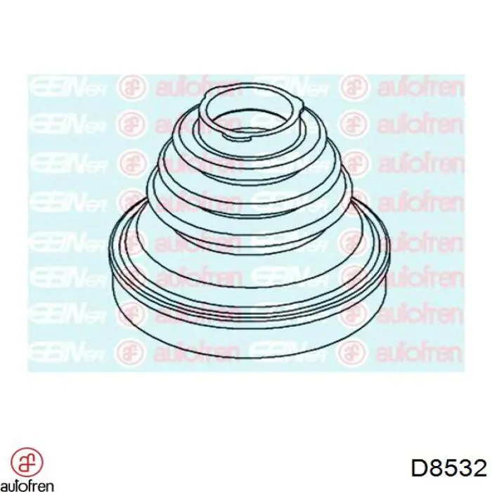 D8532 Autofren fuelle, árbol de transmisión delantero interior