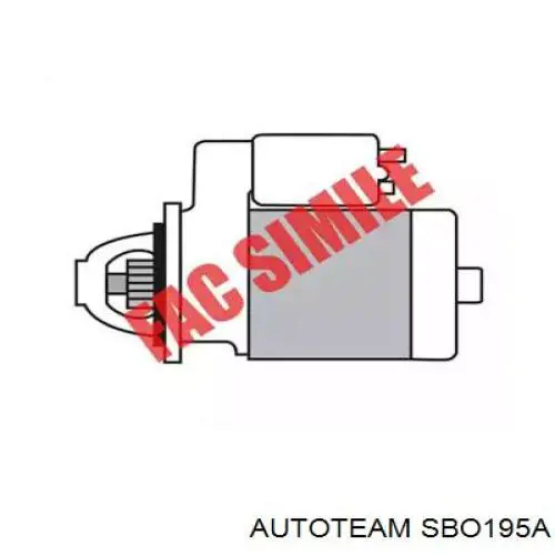 NAD101260E MG motor de arranque