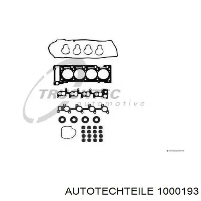 100 0193 Autotechteile juego de juntas de motor, completo, superior