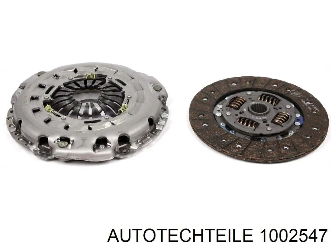 100 2547 Autotechteile kit de embrague (3 partes)