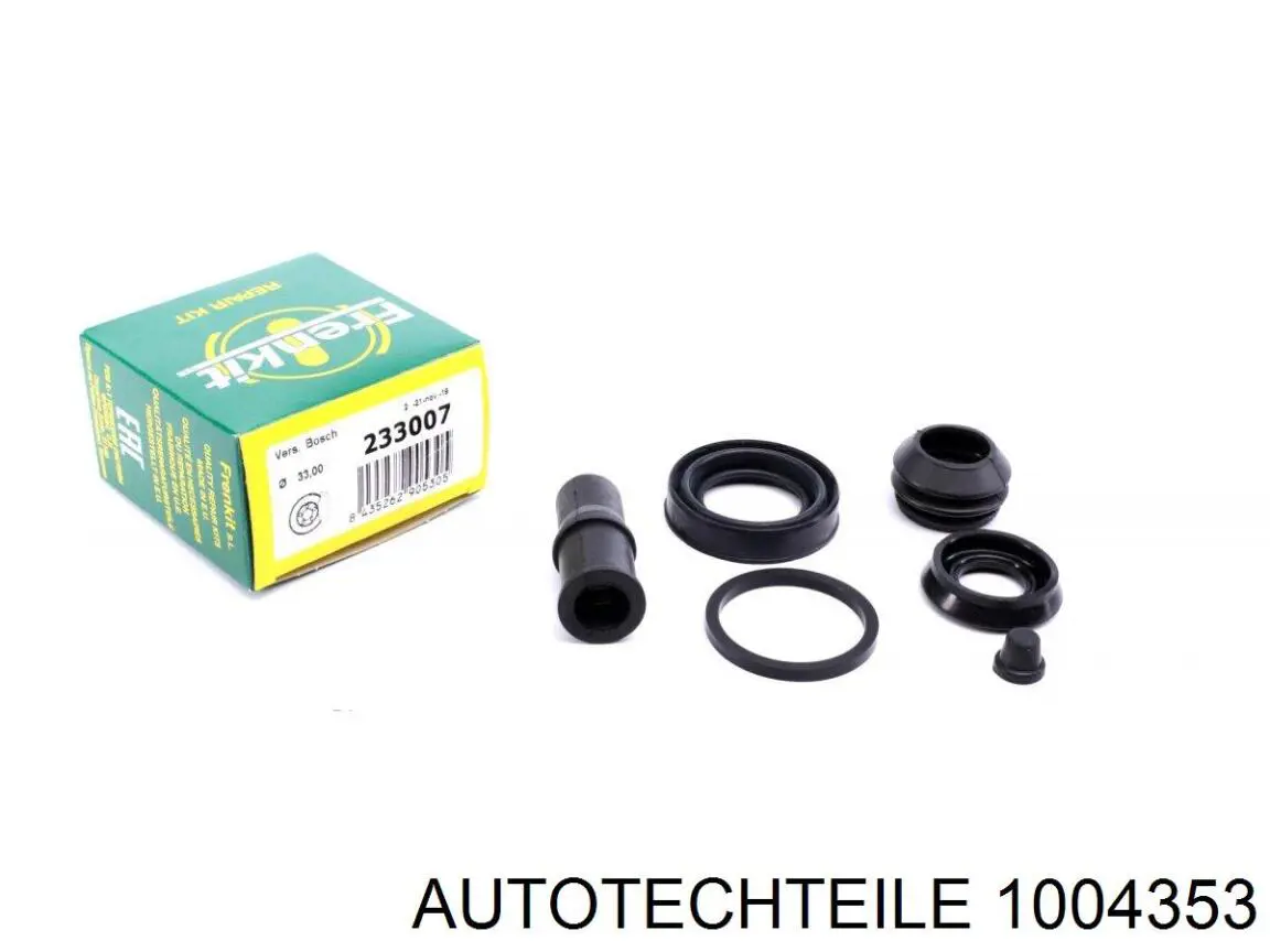 1004353 Autotechteile disco de freno trasero