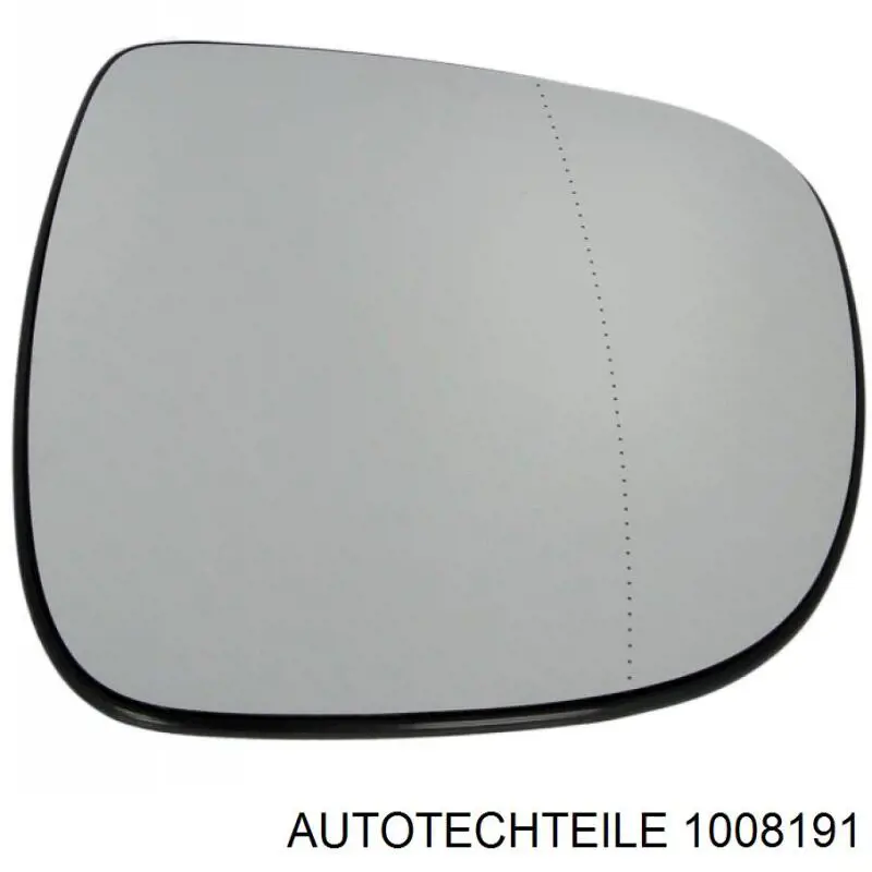 50N1554M Polcar cristal de espejo retrovisor exterior derecho