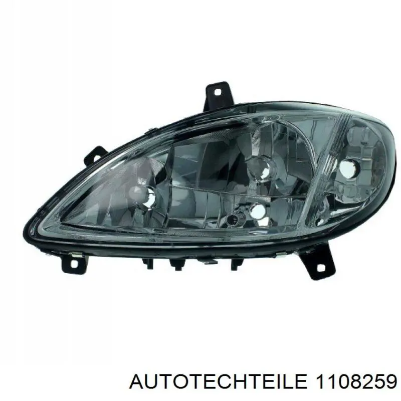  Cristal de faro izquierdo para Mercedes Vito 639