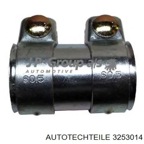 325 3014 Autotechteile abrazadera de silenciador delantera