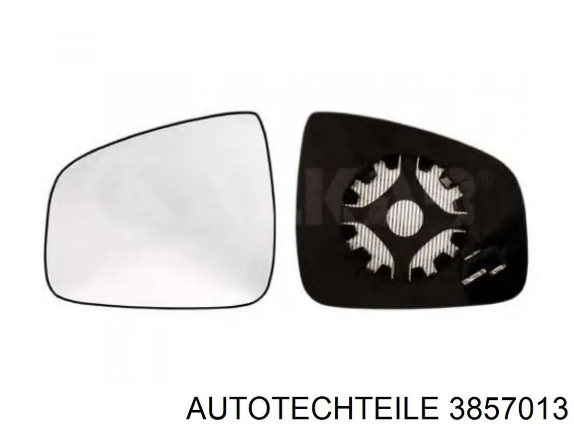 385 7013 Autotechteile cristal de espejo retrovisor exterior izquierdo