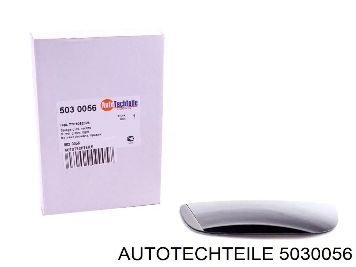 503 0056 Autotechteile cristal de espejo retrovisor exterior derecho